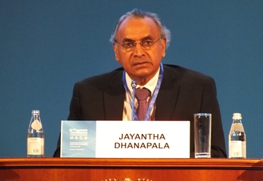 
Former United Nations Under-Secretary-General for Disarmament Affairs and Former Ambassador of Sri Lanka to the US and to the UN Office in Geneva, Jayantha Dhanapala passed away at the age of 85, while receiving treatment at the Kandy National Hospital.

The Director of the Kandy National Hospital confirmed that the former diplomat had passed away after suffering a heart attack


