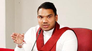 
Sri Lanka Podujana Peramuna parliamentarian Namal Rajapaksa
was among the 31 members who were absent when the voting on the no-confidence motion against Speaker Mahinda Yapa Abeywardena took place on Thursday evening.


