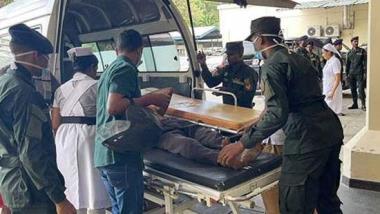 
In response to a strike launched in government hospitals by 72 health unions, the Sri Lanka Army deployed troops at various government hospitals island-wide to support operational activities.



