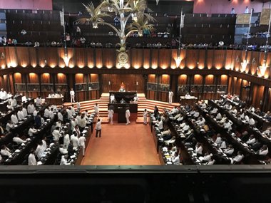 

Parliament sessions were suspended till 4.00 pm today by Deputy Speaker Ajith Rajapakse due to the absence of both Government and Opposition MPs to speak in the debate scheduled for today.

The Banking (Amendment) Bill and regulations under the Colombo Port City Economic Commission Act were taken for debate today.



 
