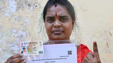 

Nalini Kirubakaran, a 38-year-old at the rehabilitation camp for Sri Lankan Tamils in Tiruchi, became the first naturalised Indian citizen from the Kottapattu camp to vote in a general election on Friday. 


