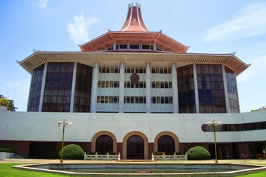 

Director General of Government Information Dinith Chinthaka Karunaratne through his lawyer informed the Supreme Court (SC) yesterday (6) that the Supreme Court does not have jurisdiction to hear the Fundamental Rights (FR) petitions filed against the non-holding of Local Government (LG) elections.



